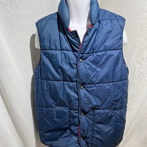 Vintage 70s Lee Waldon Outerwear Puffer Vest Jacket, Mens size 44